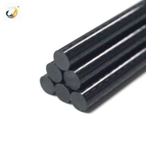 Smoothy Dan Glossy Black Carbon Fiber Solid Round Rods Carbon Fiber Sticks